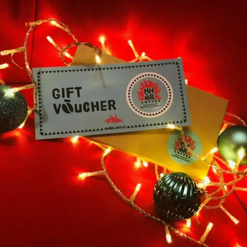 Mhor Coffee Gift Voucher in Presentation Gift Box - Image 2