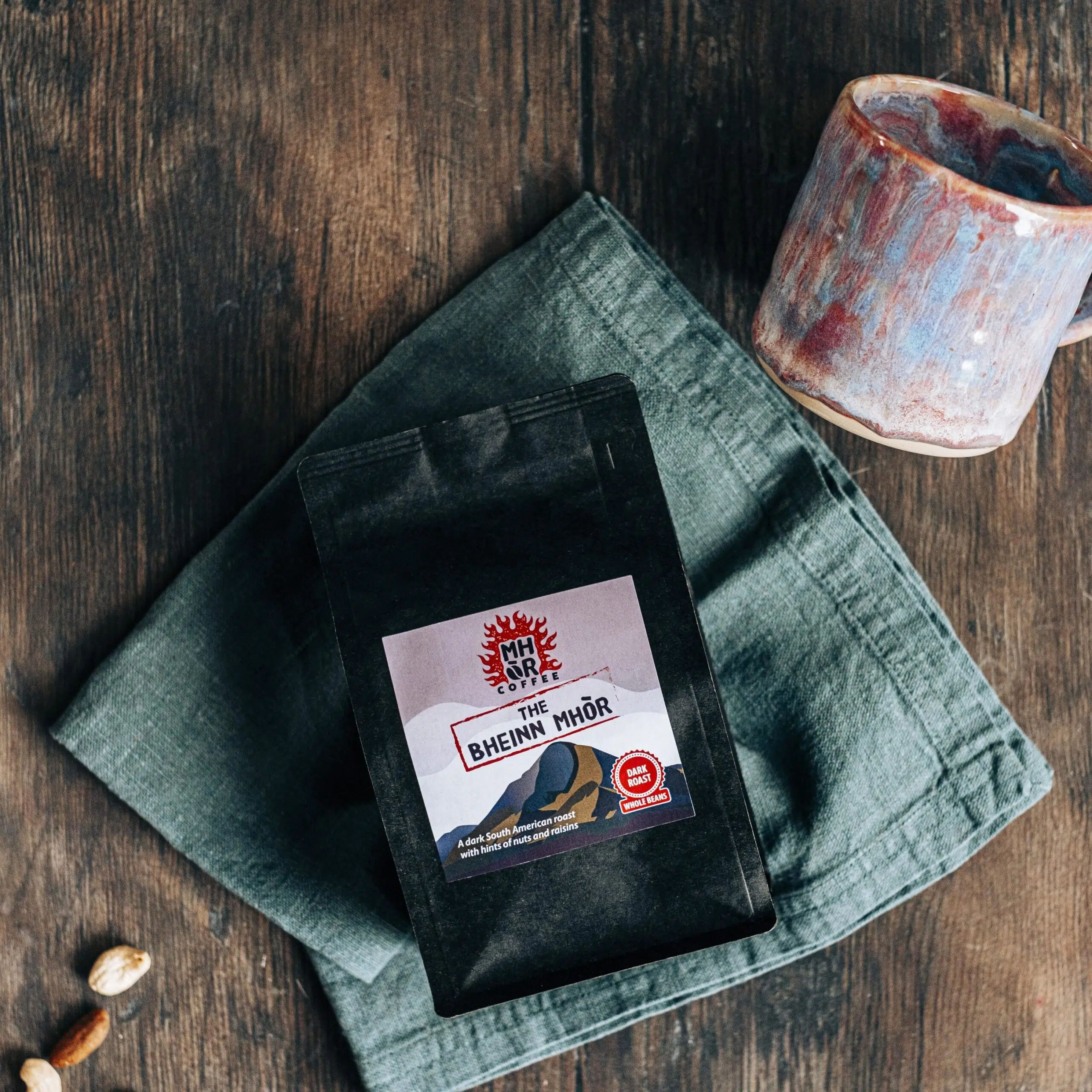 Pink Sunrise Cosy couple mug and coffee set